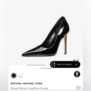 Michael Kors Elyse Patent Leather Pump